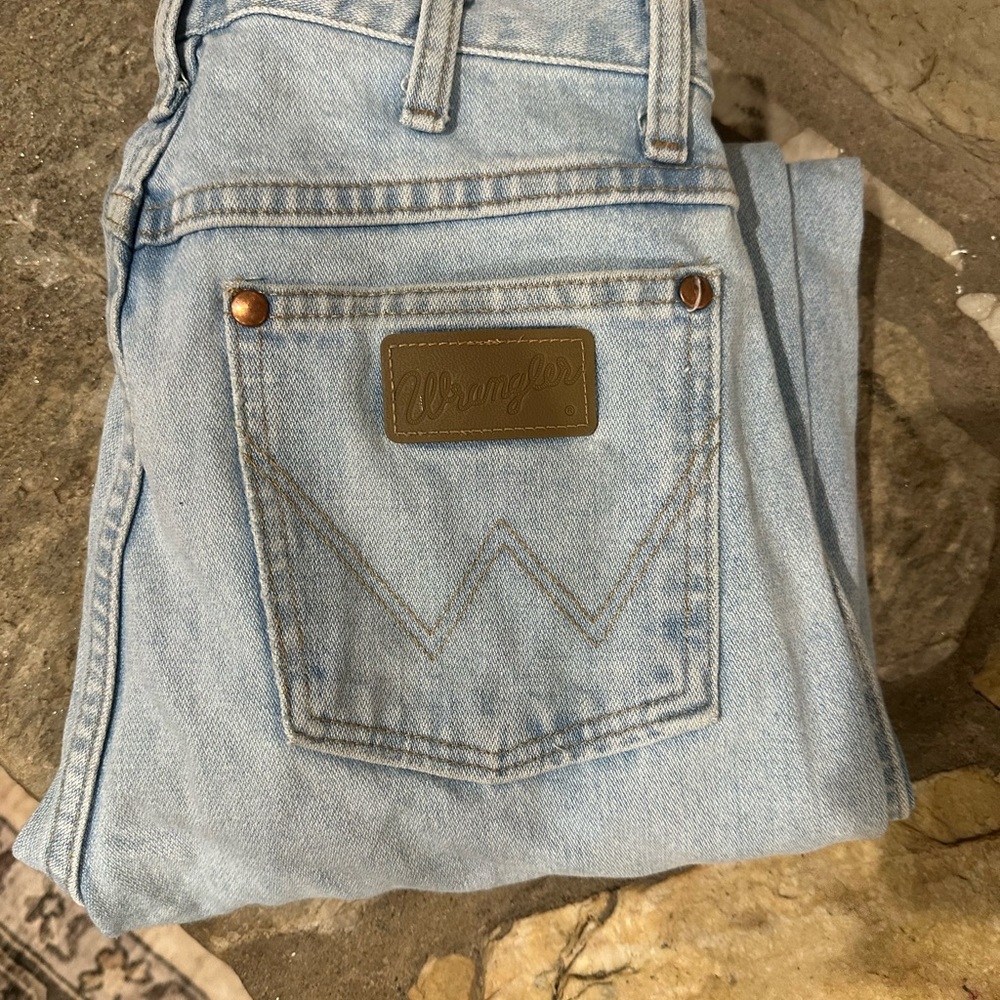 Wrangler Sky Blue Denim Pants